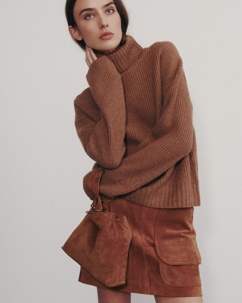 Matilda Cashmere Turtleneck Sweater