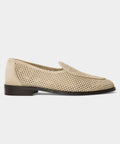 Jacques Solovière Suede Fishnet Loafer