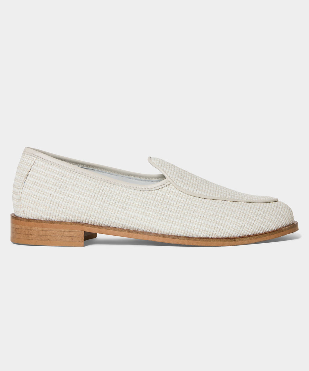 Jacques Solovière Raffia Anorio Loafer