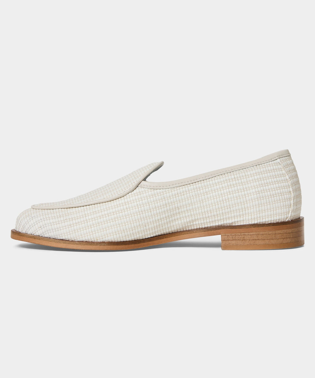 Jacques Solovière Raffia Anorio Loafer