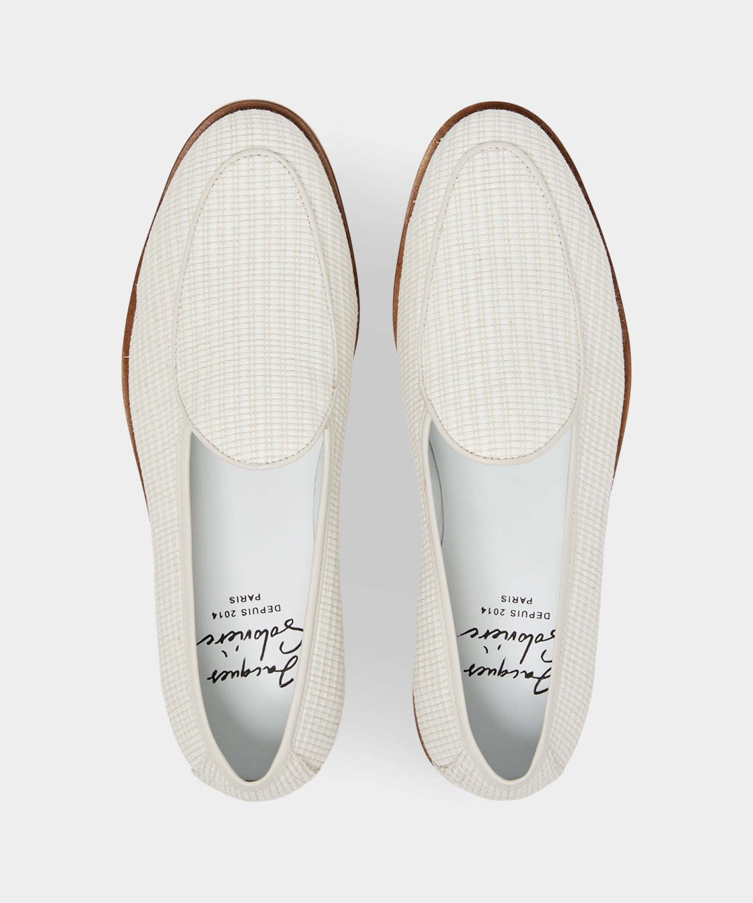 Jacques Solovière Raffia Anorio Loafer