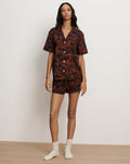Short-Sleeve Cotton Pajama Set