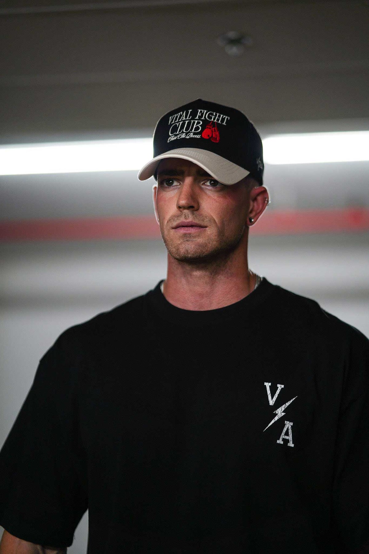 A Frame Snapback Hat - Black/Off-White VFC