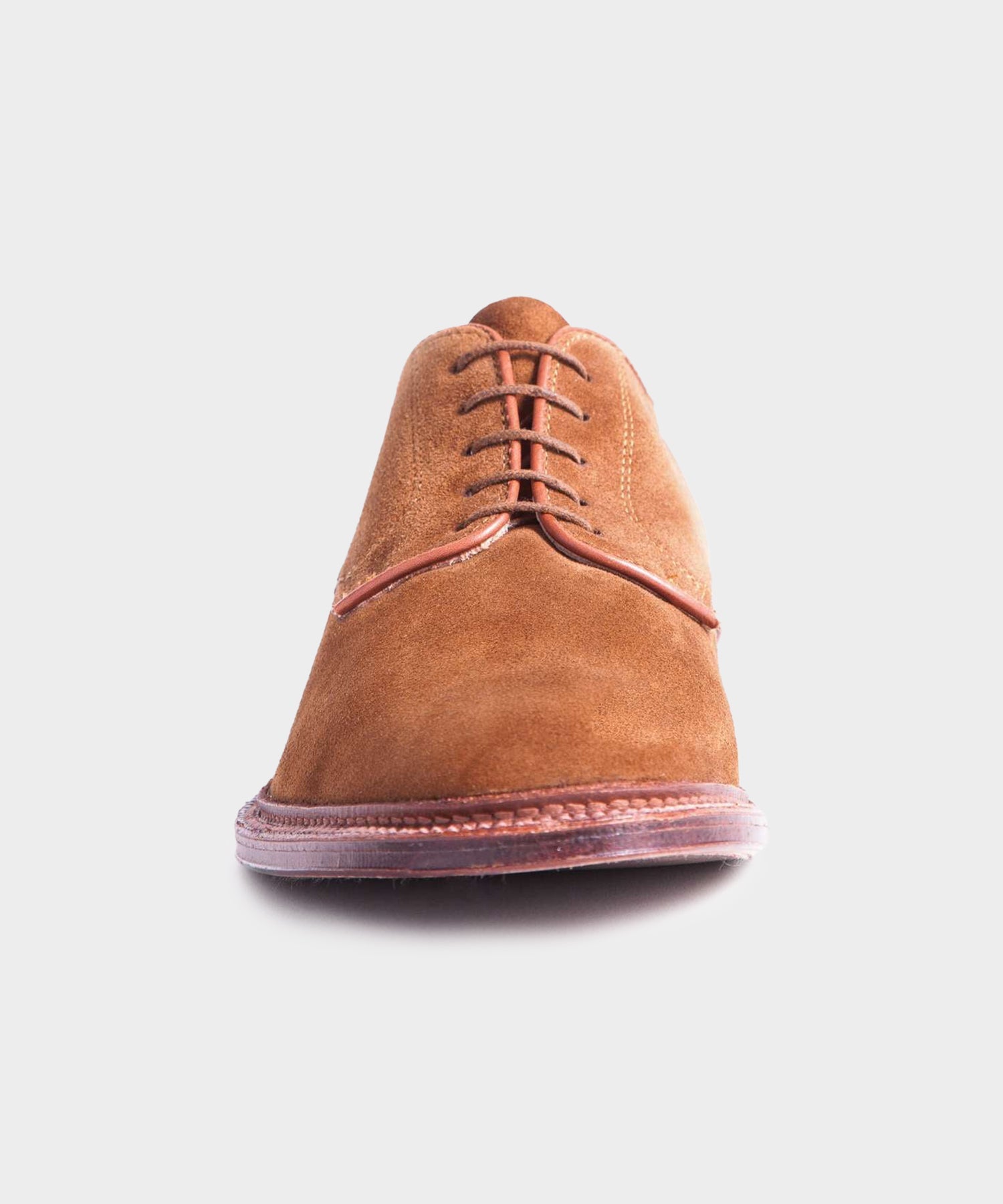 Alden Unlined Suede Plain Toe Blucher