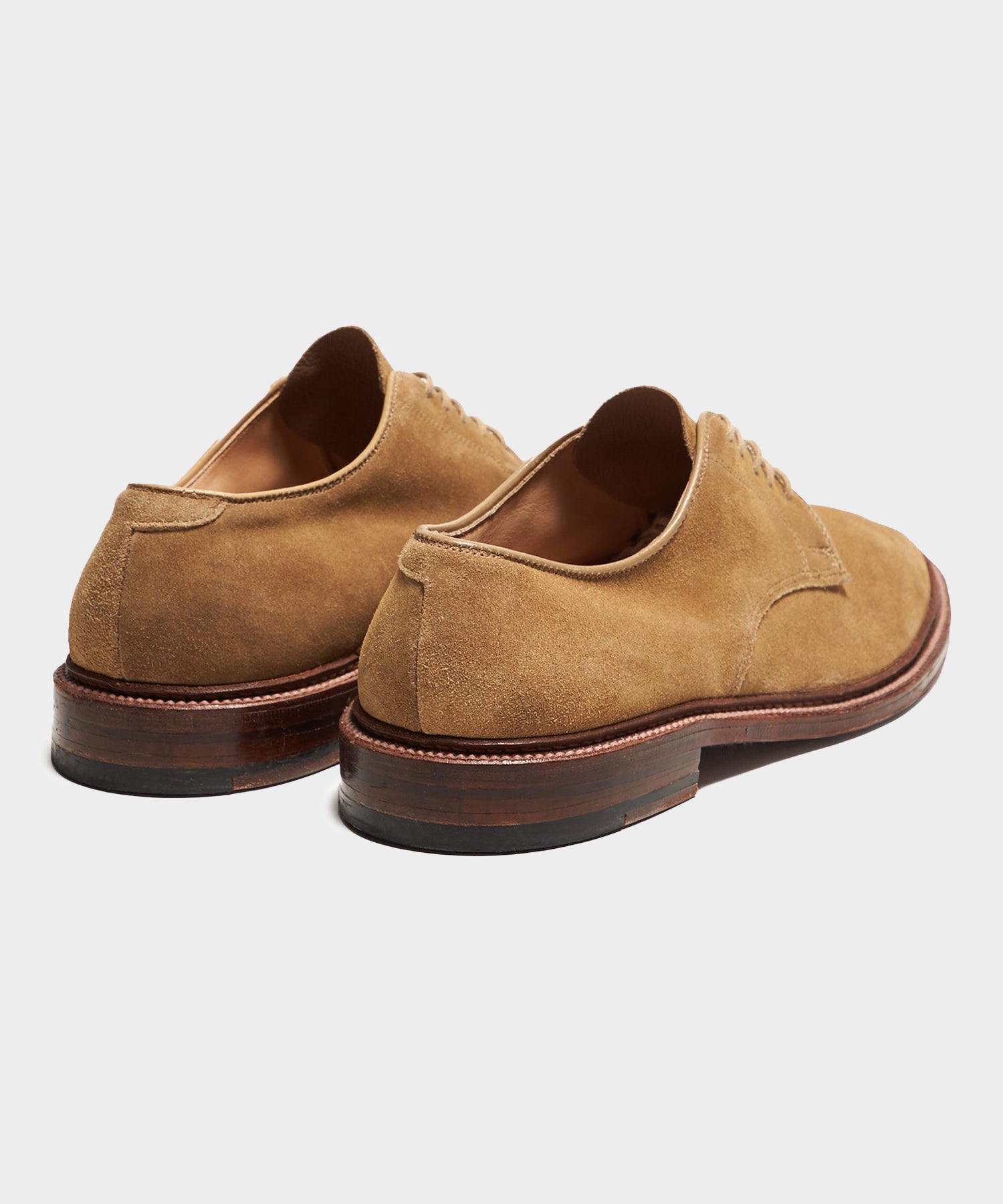 Alden Unlined Suede Plain Toe Blucher