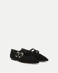 Bancroft Suede Mary Jane Flat