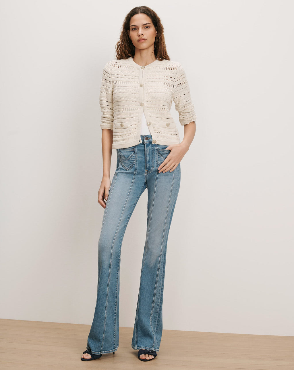 Bellingham Pointelle Cardigan