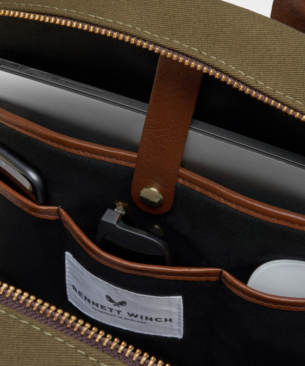 Bennett Winch Canvas Backpack