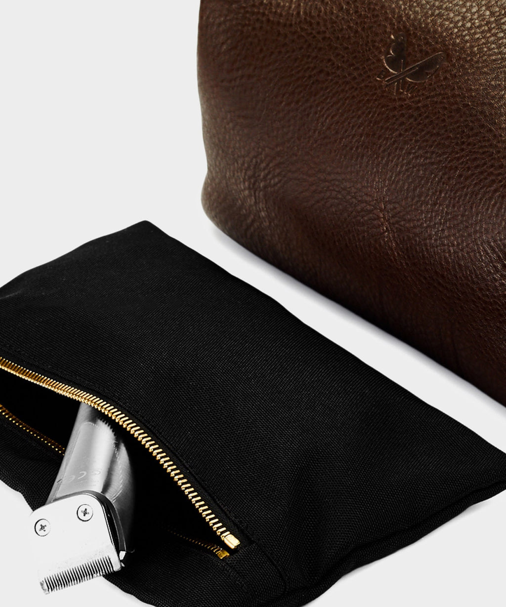 Bennett Winch Leather Washbag