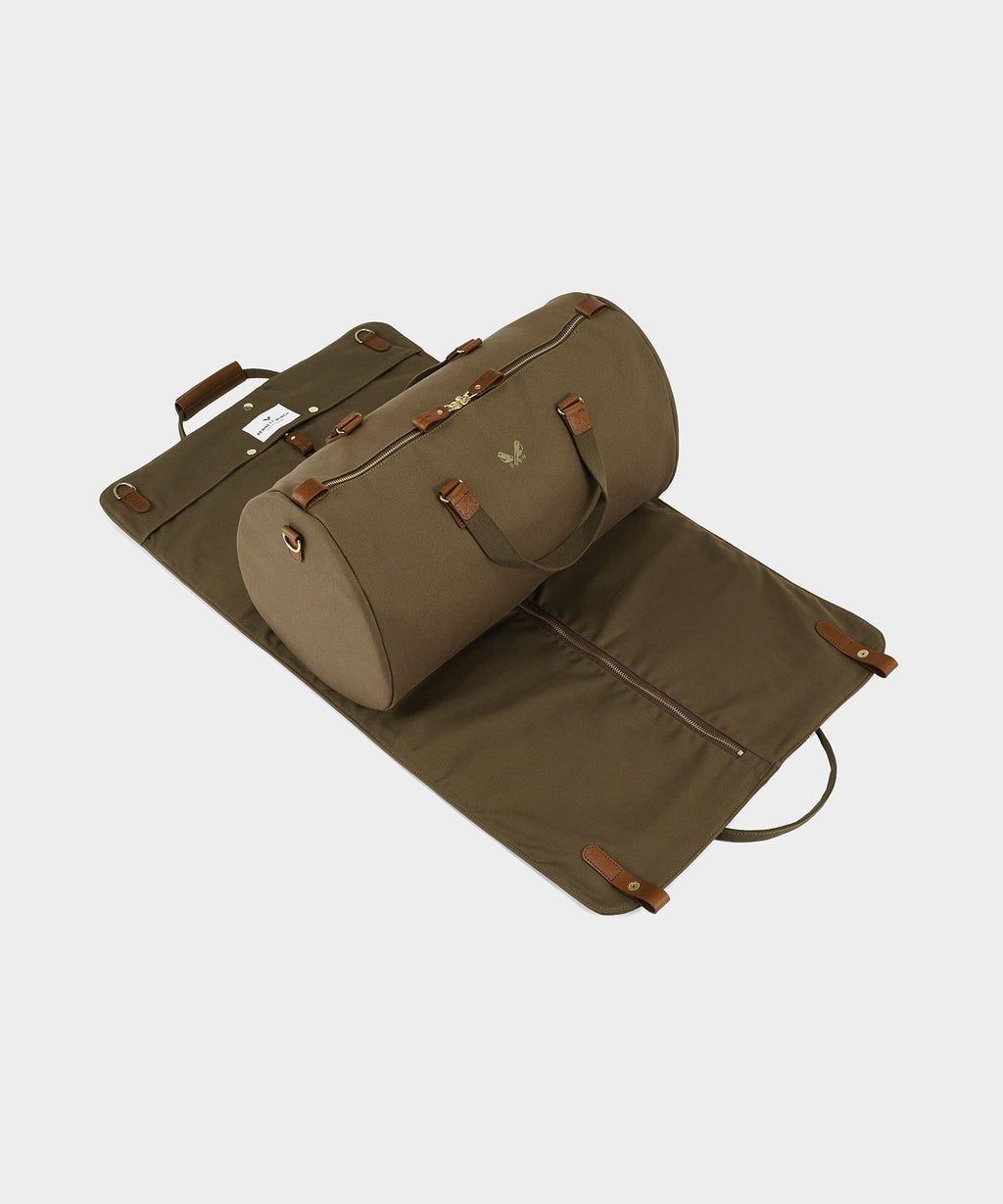Bennett Winch Canvas Suit Carrier Holdall