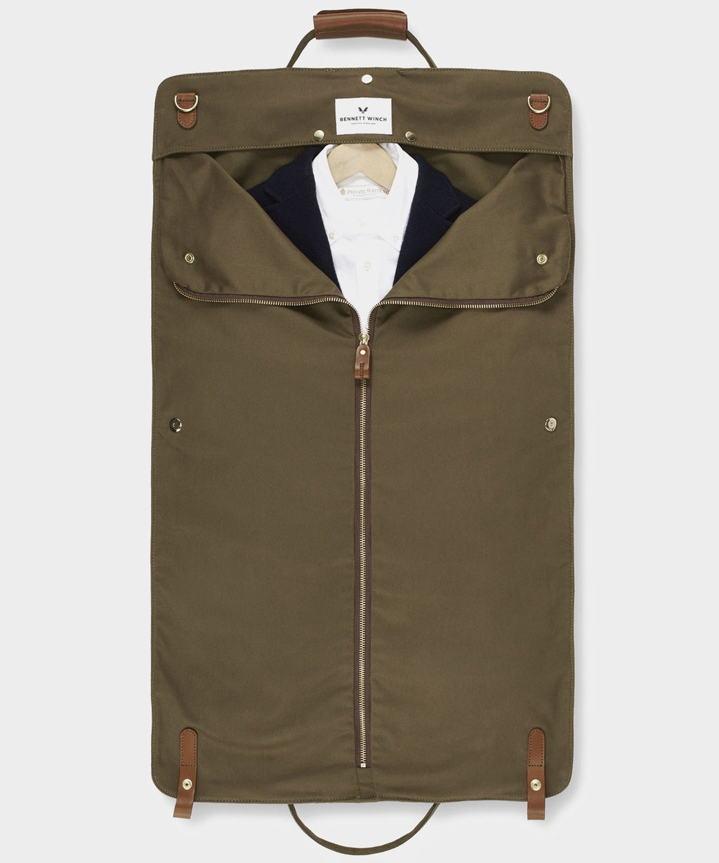 Bennett Winch Canvas Suit Carrier Holdall