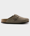Birkenstock Boston Clog in Taupe