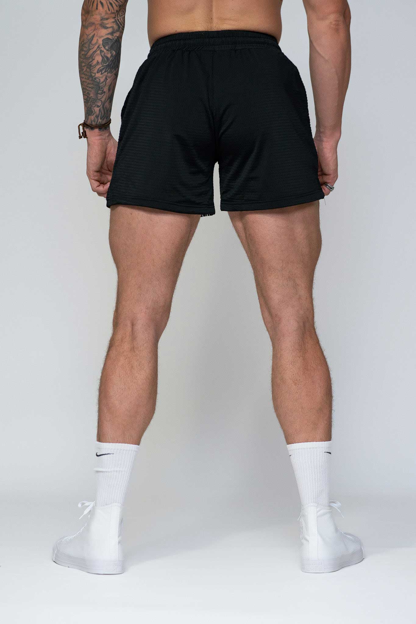 Combat Mesh Shorts 5" - Black Energy Unisex