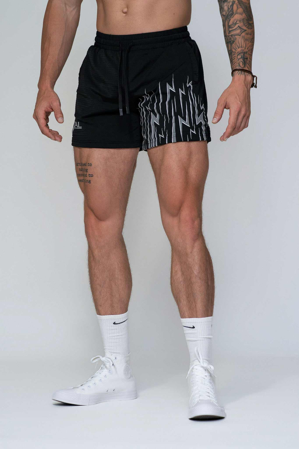 Combat Mesh Shorts 5" - Black Energy Unisex
