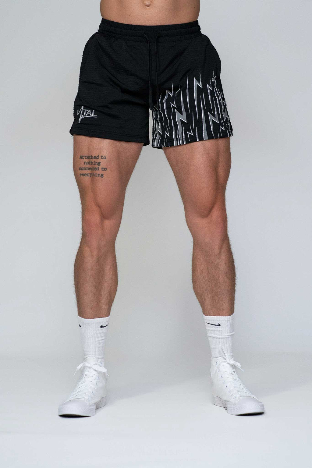 Combat Mesh Shorts 5" - Black Energy Unisex