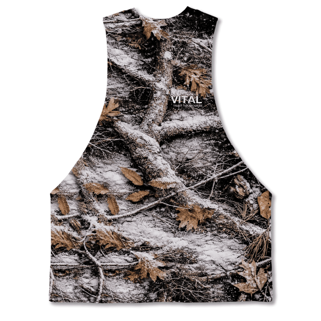 Cut Off Tank - Arctic Camo