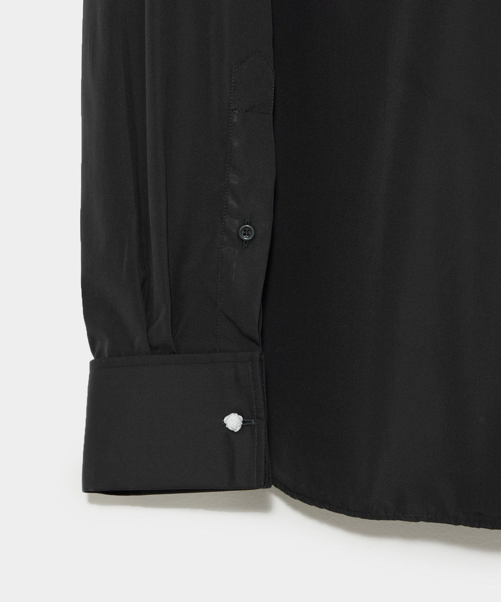 Hamilton + Todd Snyder Cotton Pleated Spread Collar Tuxedo Shirt