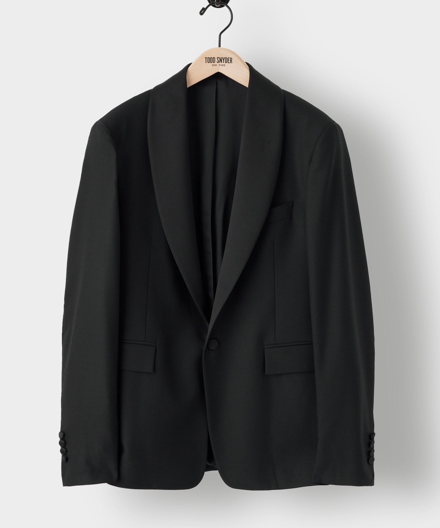 Slim Italian Wool Shawl Tuxedo
