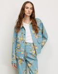 Leighton Floral Denim Jacket