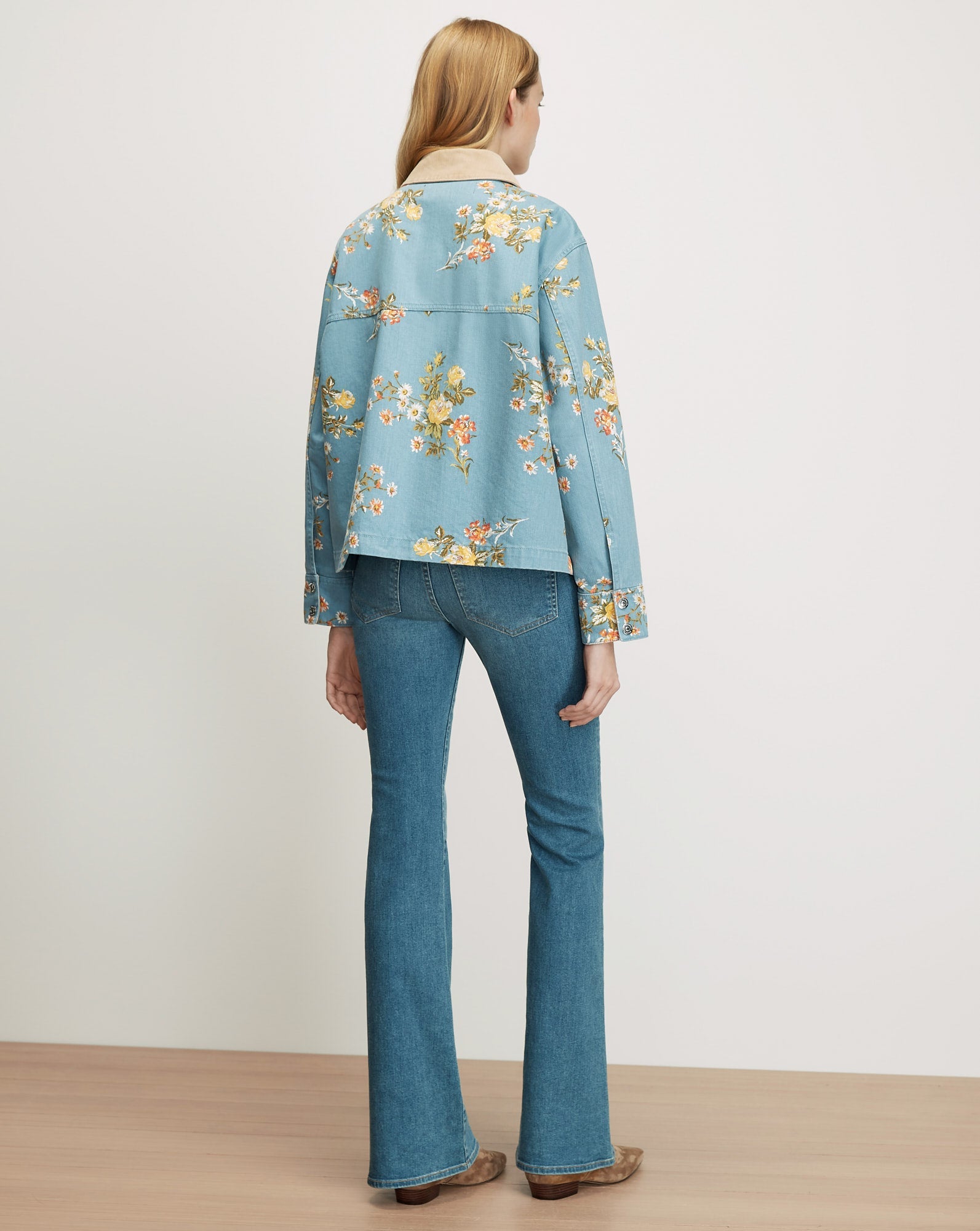 Leighton Floral Denim Jacket