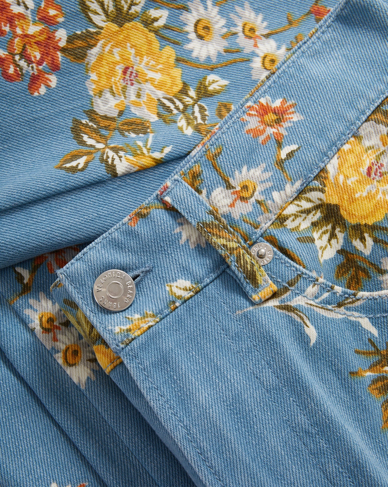 Taylor Floral Wide-Leg Jean