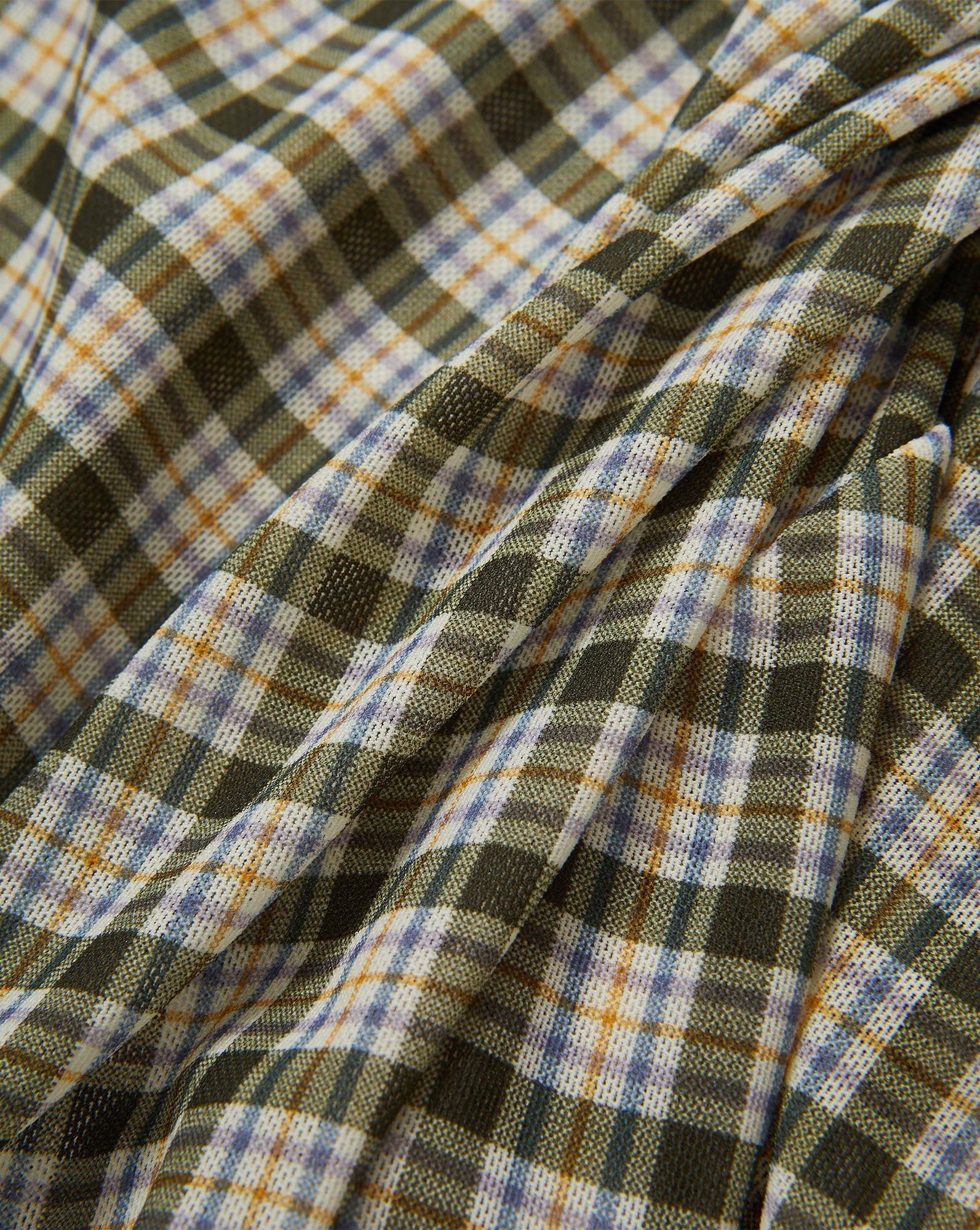 Nuvina Plaid Top