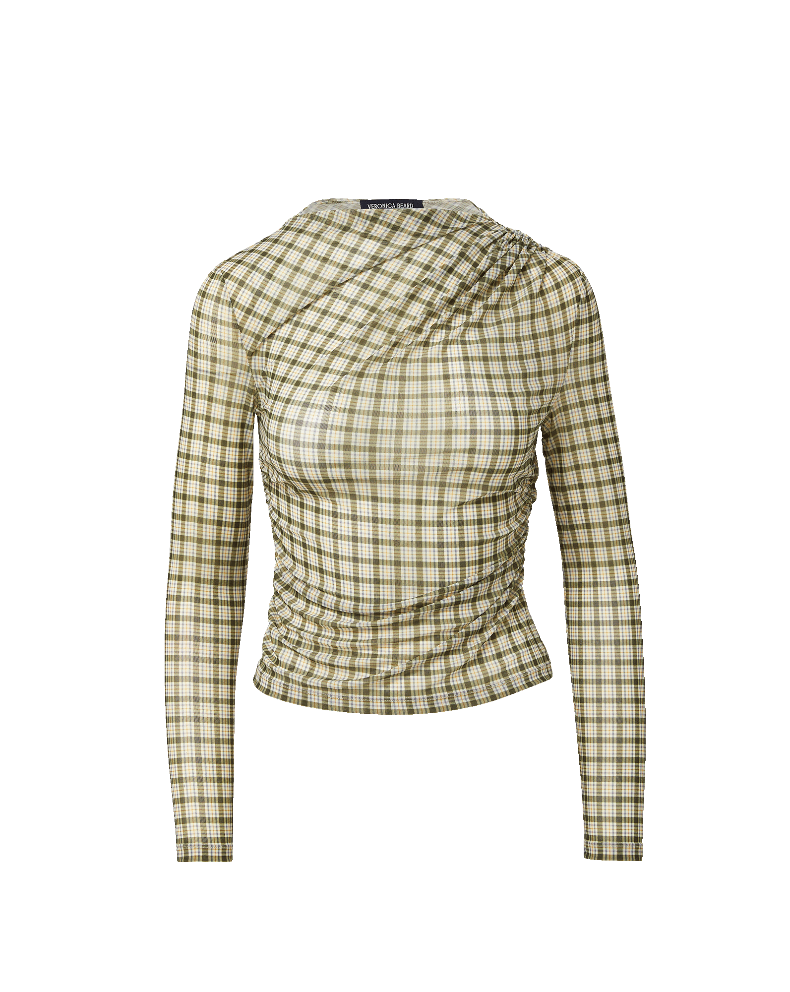 Nuvina Plaid Top