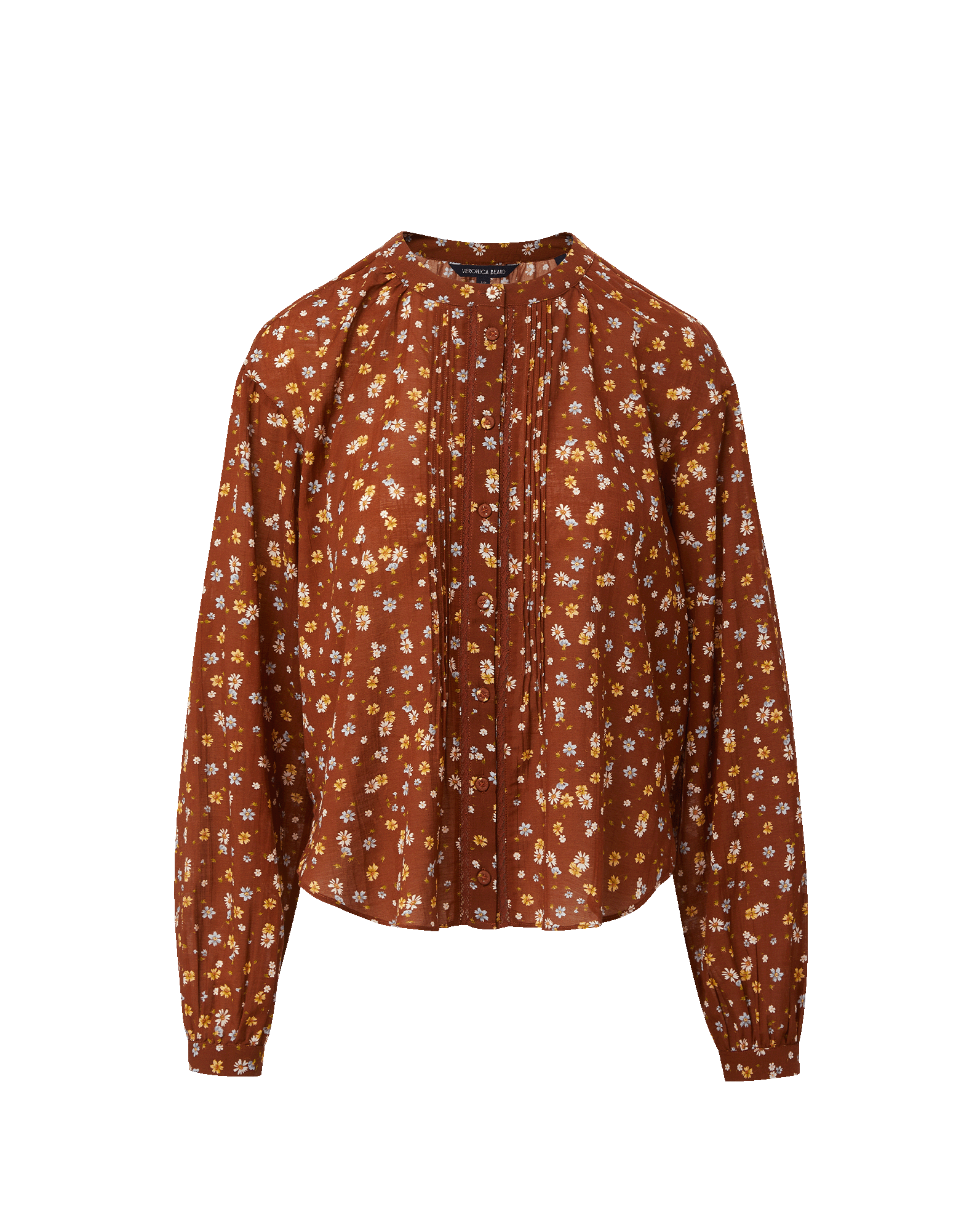 Lollie Floral Button-Down Blouse