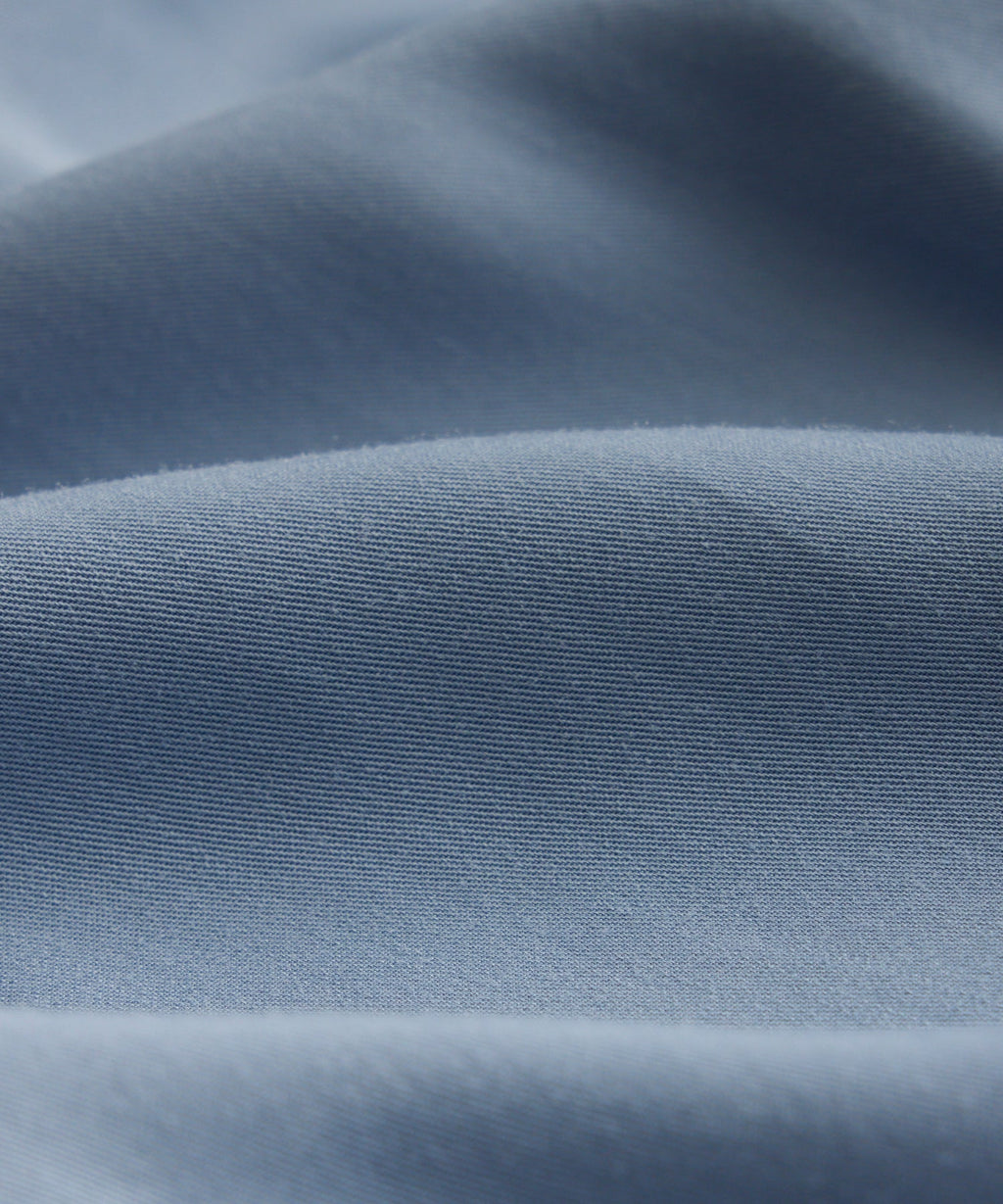 Slim Fit Rayon Hollywood Shirt in Steel Blue