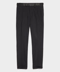 Slim Italian Wool Tuxedo Trouser