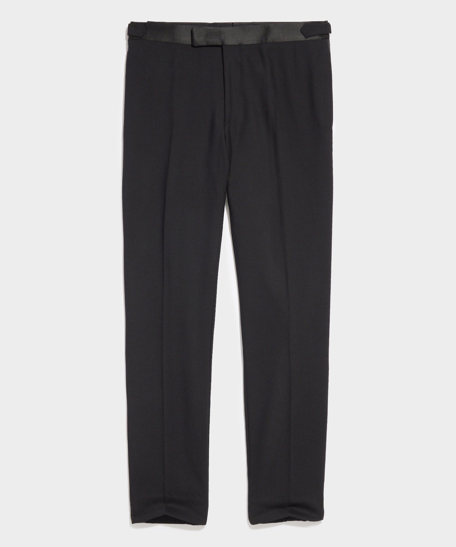 Slim Italian Wool Tuxedo Trouser