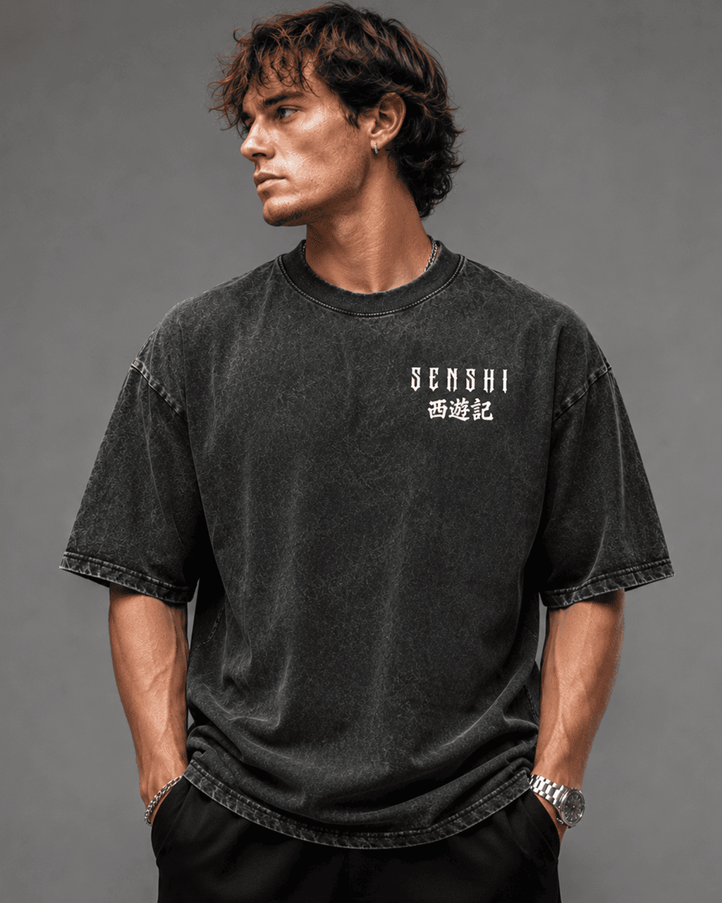 SUN WU KONG PREMIUM OVERSIZED TEE/TANK