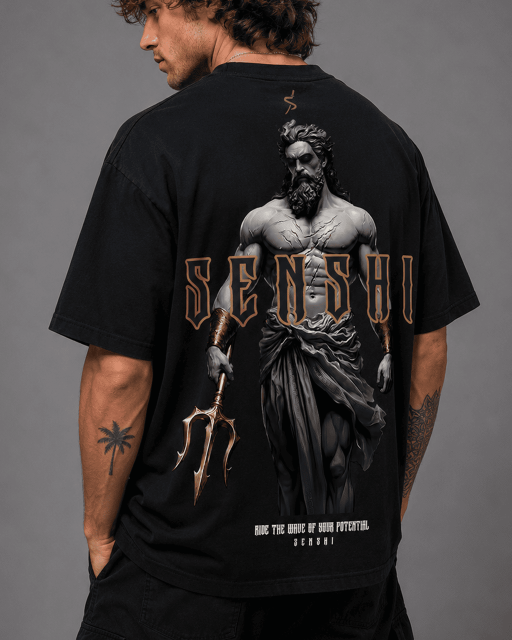 POSEIDON PREMIUM OVERSIZED TEE/TANK