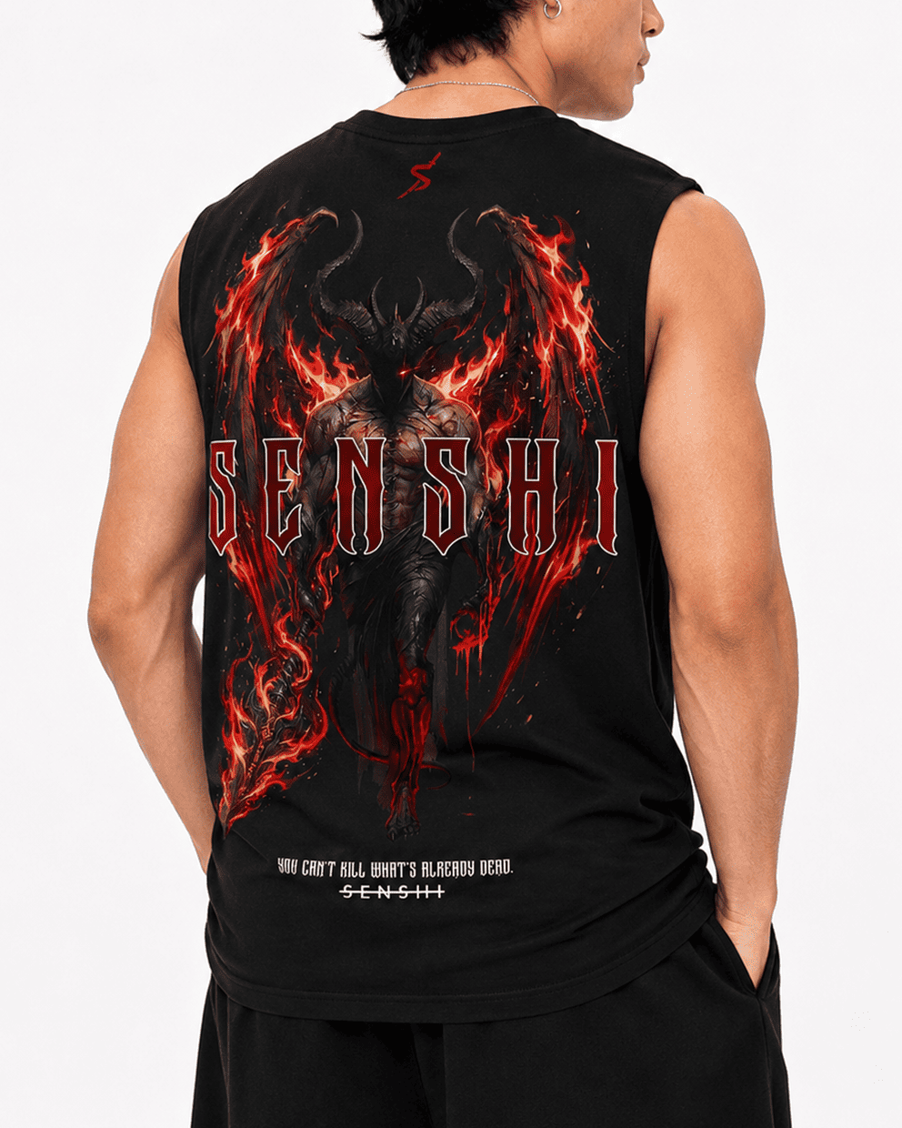 HADES PREMIUM OVERSIZED TEE/TANK