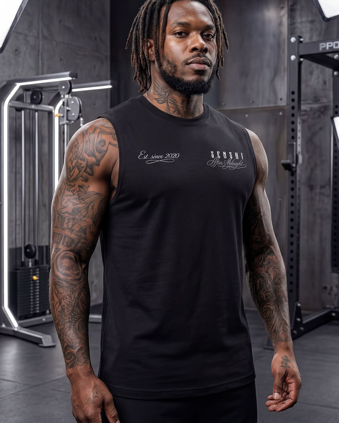 HERCULES PREMIUM OVERSIZED TEE/TANK
