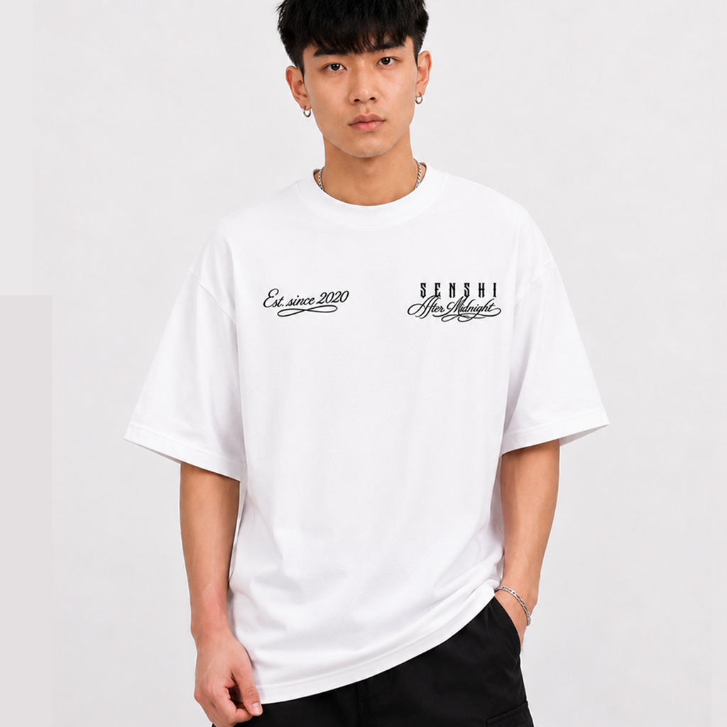 AFTER MIDNIGHT HEAVYWEIGHT OVERSIZED TEE/TANK