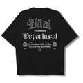 Oversized Pump Cover T-Shirt - Black Training Dept