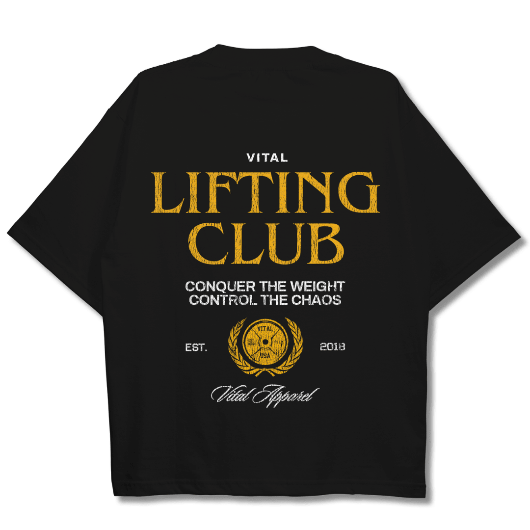 Oversized Pump Cover T-Shirt - Control The Chaos
