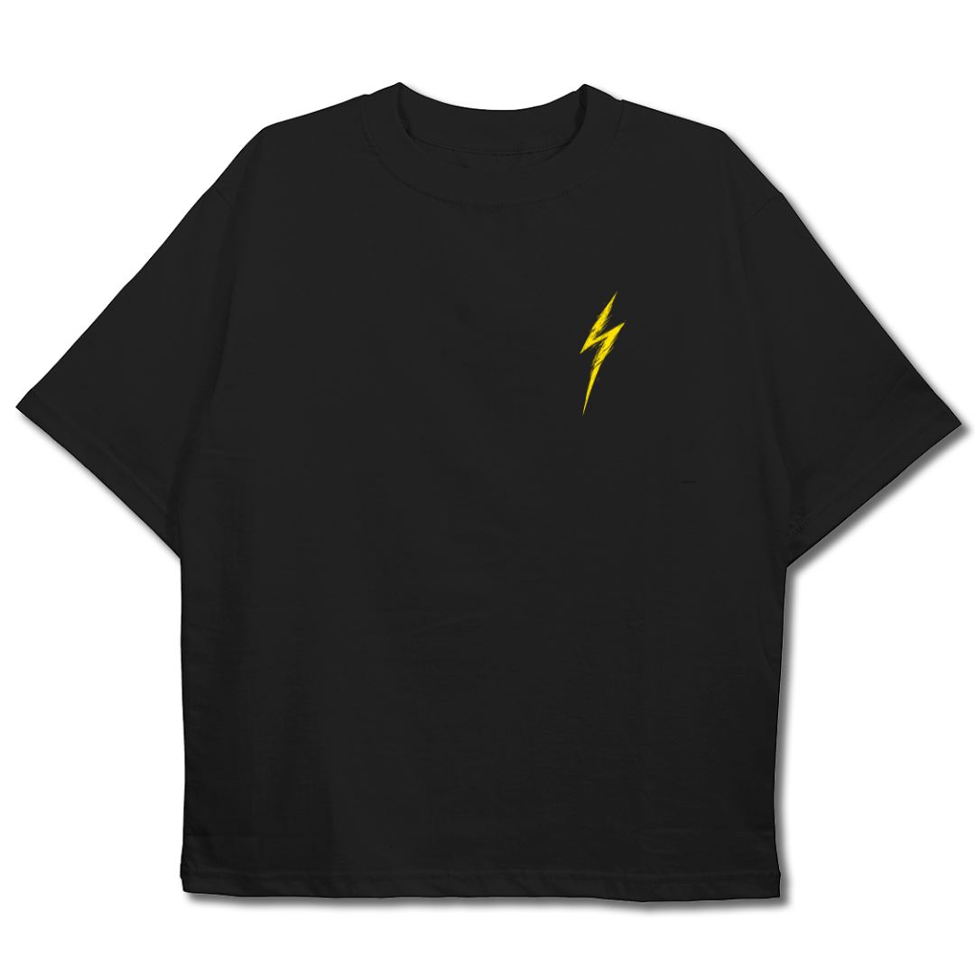 Oversized Pump Cover T-Shirt - Electric T