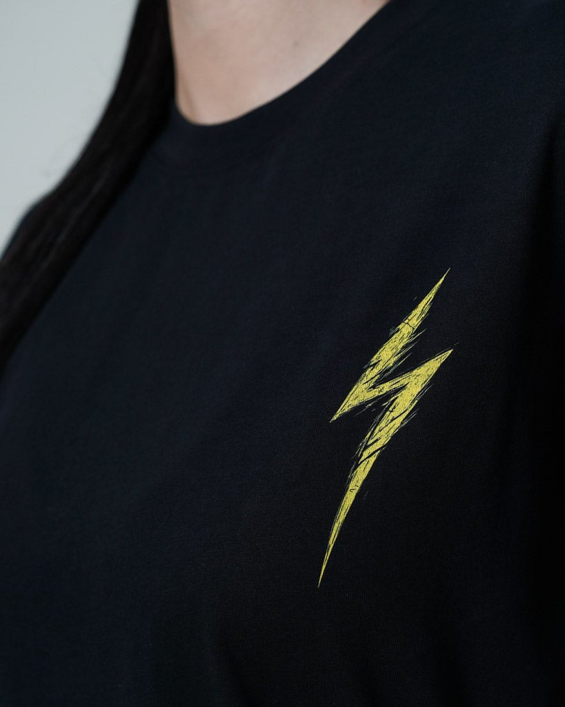 Oversized Pump Cover T-Shirt - Electric T