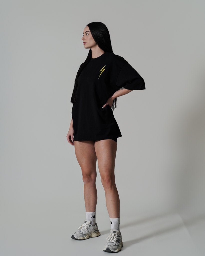 Oversized Pump Cover T-Shirt - Electric T