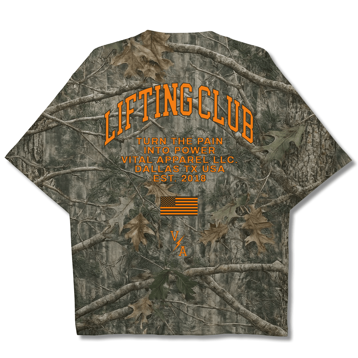 Oversized Pump Cover T-Shirt - Gone Lifting