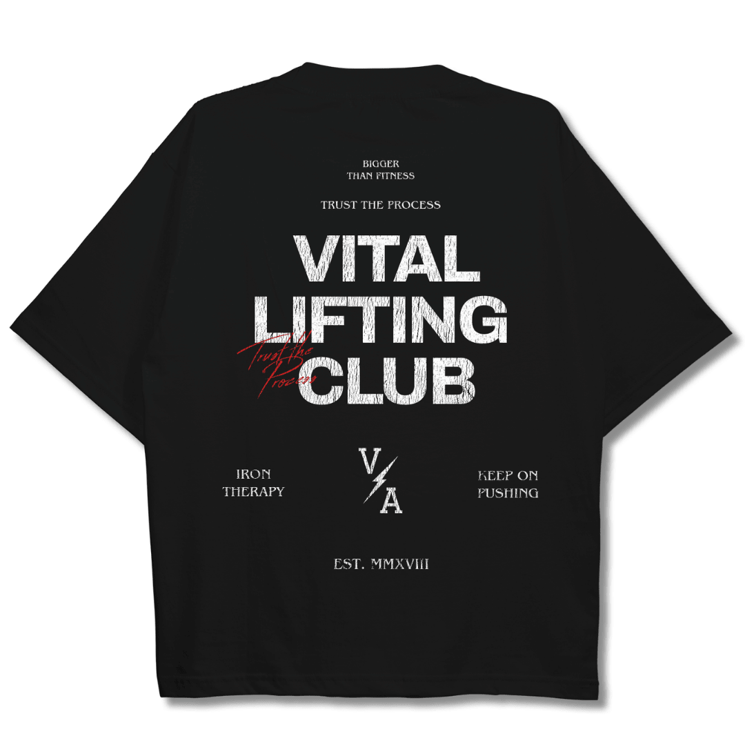 Oversized Pump Cover T-Shirt - Lift Life T
