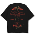 Oversized Pump Cover T-Shirt - Marathon Tour T