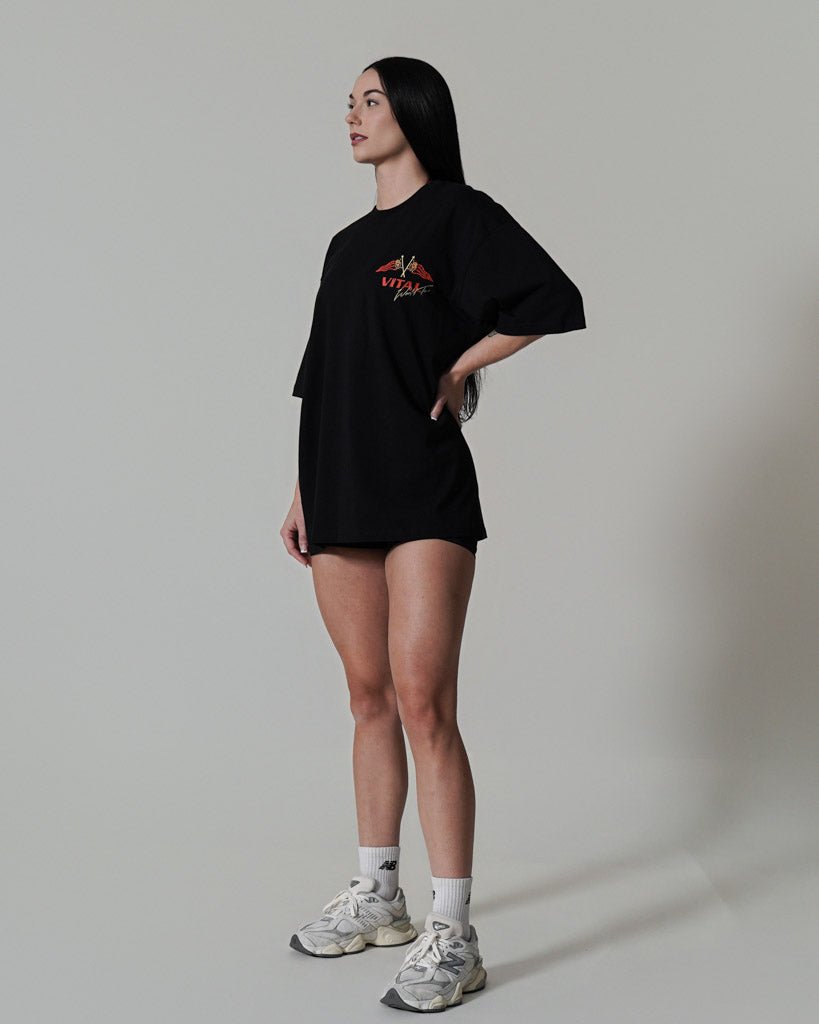 Oversized Pump Cover T-Shirt - Marathon Tour T