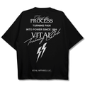 Oversized Pump Cover T-Shirt - Power T
