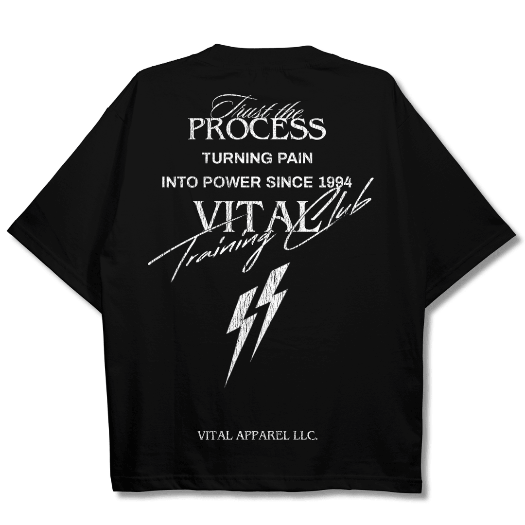 Oversized Pump Cover T-Shirt - Power T
