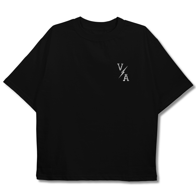 Oversized Pump Cover T-Shirt - Rise Above T