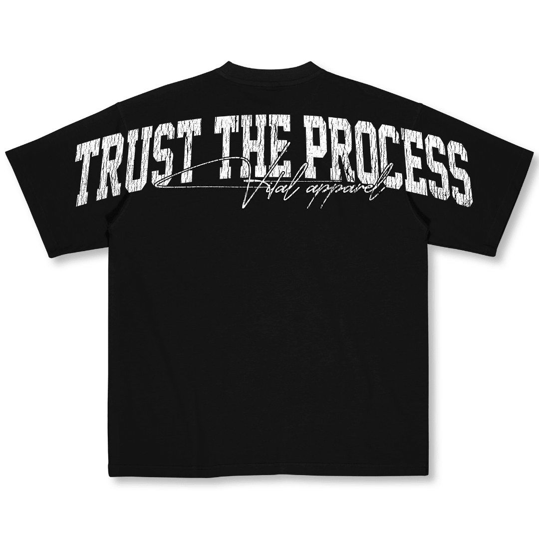 Oversized Pump Cover T-Shirt - TTP Distressed White