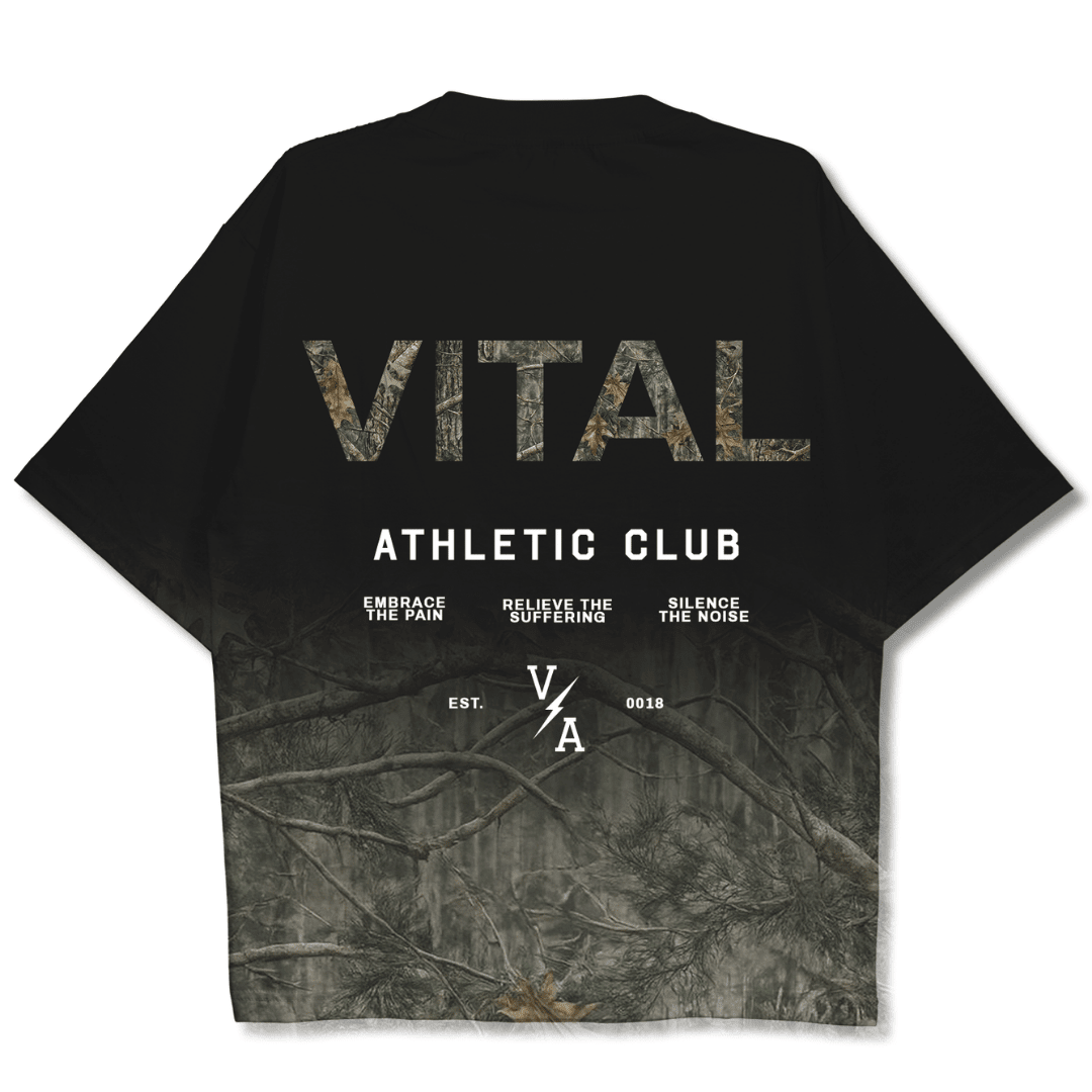 Oversized Pump Cover T-Shirt - Vanish T